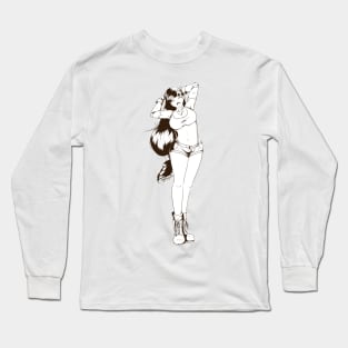 Nap at the hotel Long Sleeve T-Shirt